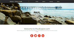 Desktop Screenshot of paulesajian.com