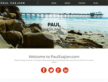 Tablet Screenshot of paulesajian.com